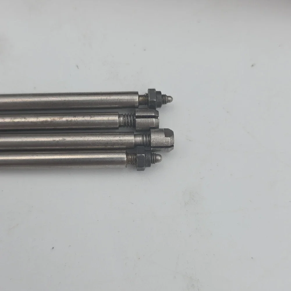Starrett No. 445 Ratchet Thimble Depth Micrometer Set w/ Case